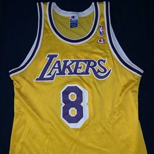 Kobe Bryant Champion jersey, n8 Lakers